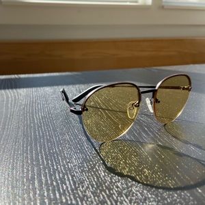 Marc Jacobs Yellow Tinted Sunglasses